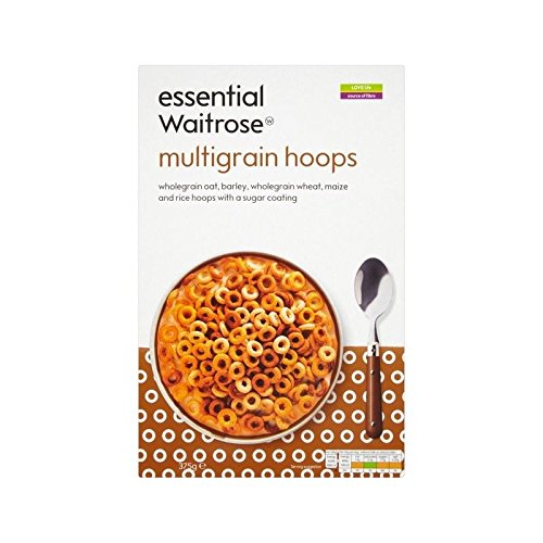 Multigrain Hoops essential Waitrose 375g Pack of 4