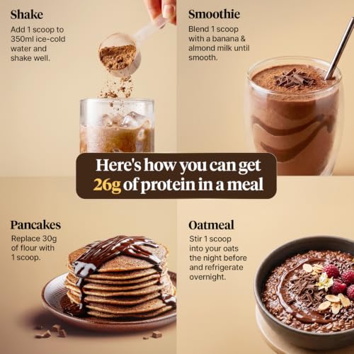 Image of Fast&Up Plant Protein Assorted Pack of 3 Servings | 26gm Protein Per Serve, Complete Amino Acids with 4.6g BCAA, Smooth & Tasty with No Added Sugar, Easy to Digest