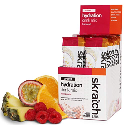 SKRATCH LABS Hydration Packets Hydration Drink Mix, Variety Pack (20