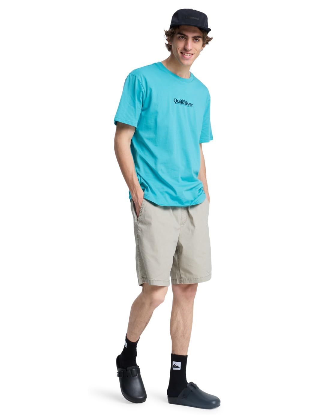 Quiksilver Fineline SS Camiseta Hombre (Pack de 1)