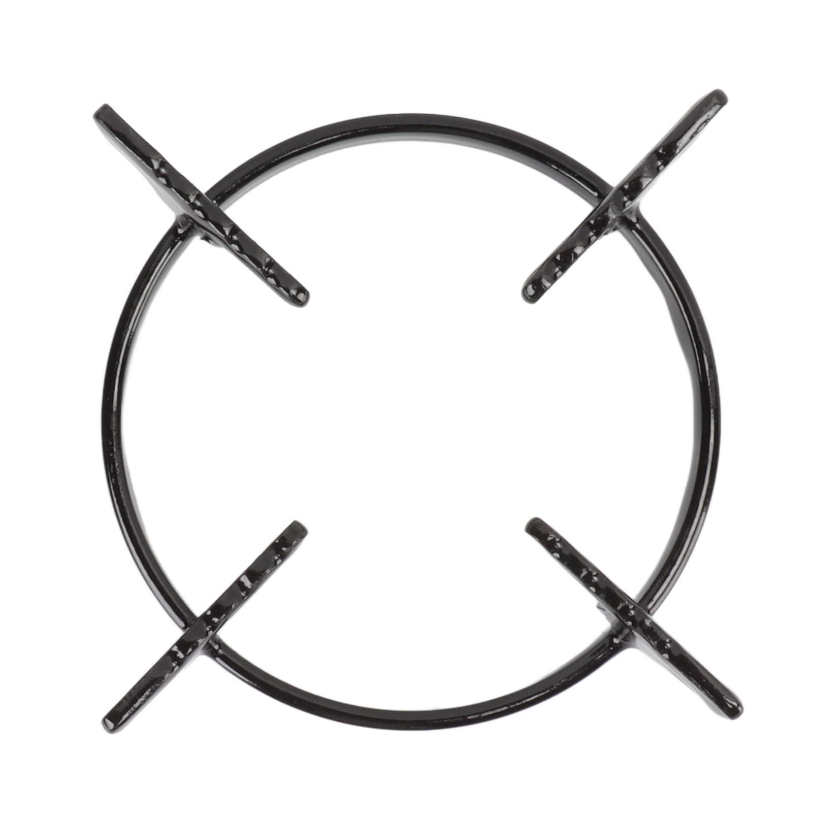 Wok-Ständer Für Gasherde, Wok-Stützring Aus Gusseisen, Winddichter Wok-Ring Rutschfester Tragbarer Elektrischer Rost-Gasherd-Rack Geeignet Für Pfannen Bratpfannen