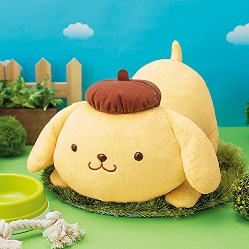 Amazon.co.jp: ポムポムプリン のびのびポーズBIGぬいぐるみ 全1種