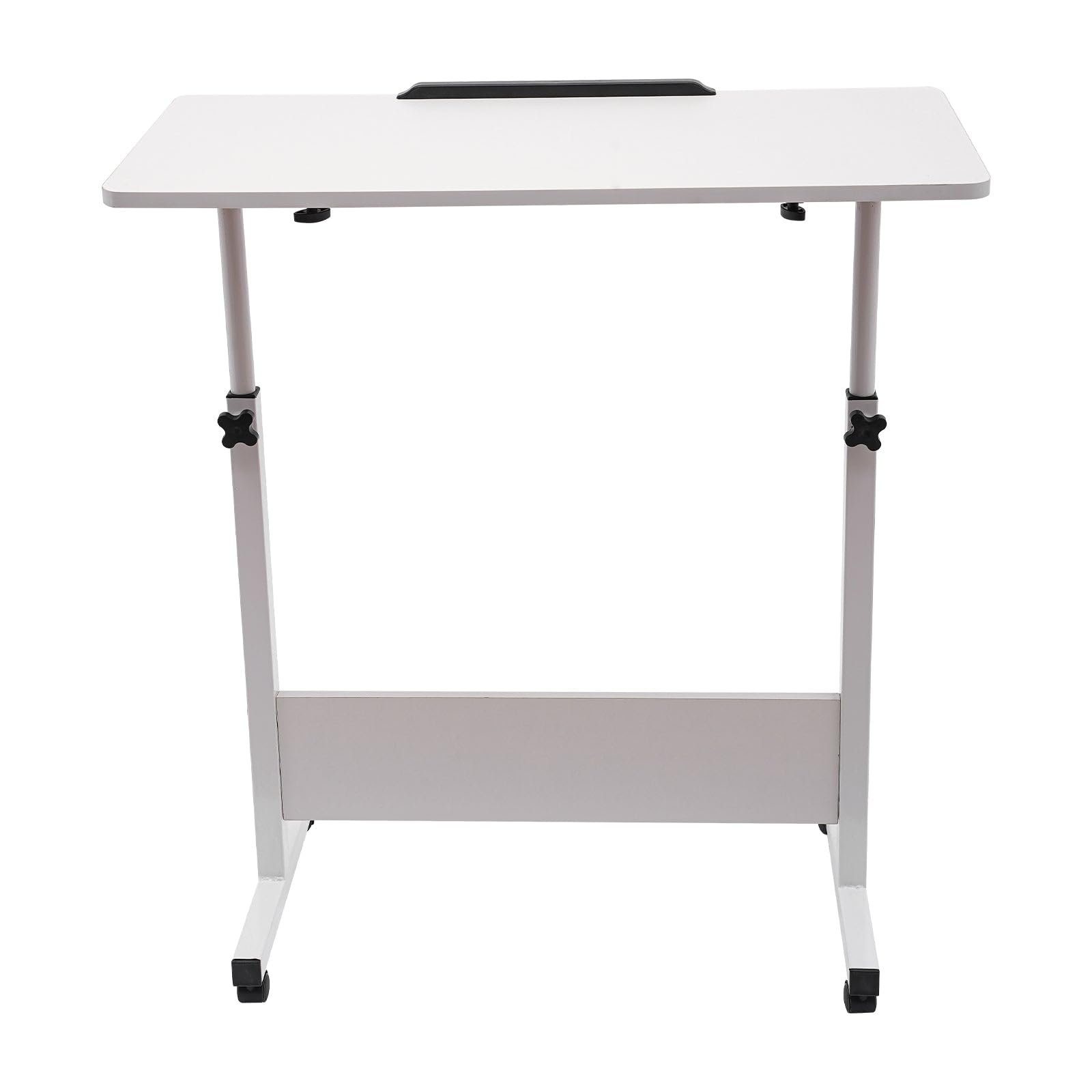 16 31in Adjustable Height Standing Desk Portable Laptop Desk White — view 3