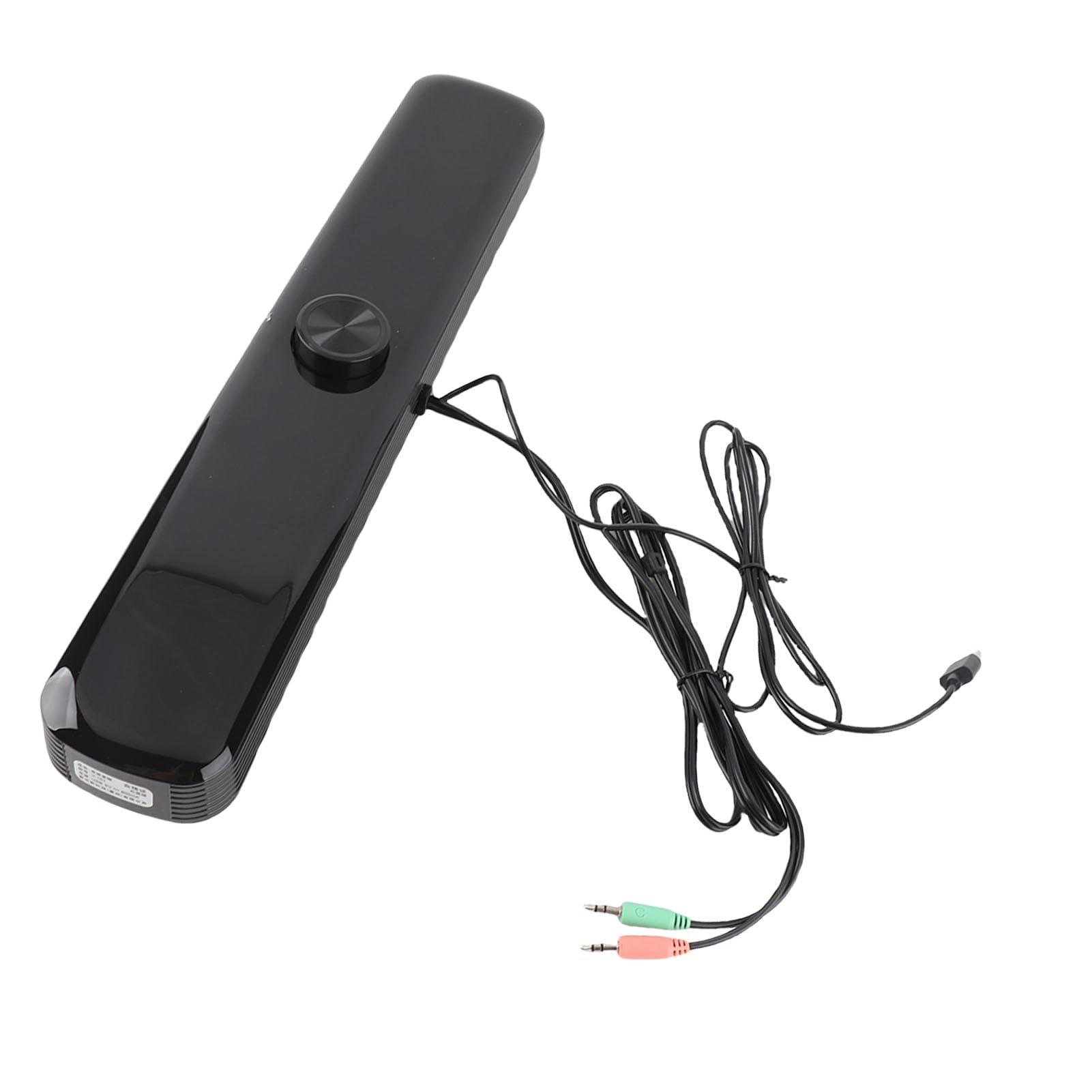 Wakects Barre de Son pour Ordinateur, 16,5 Pouces 3W Double Haut-Parleur