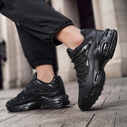 Mens Running Shoes Wear-Resistant Tennis Comfortable Travel Sneakers Breathable Athletic Gym Jogging Large Outdoor Hiking Shoes 5