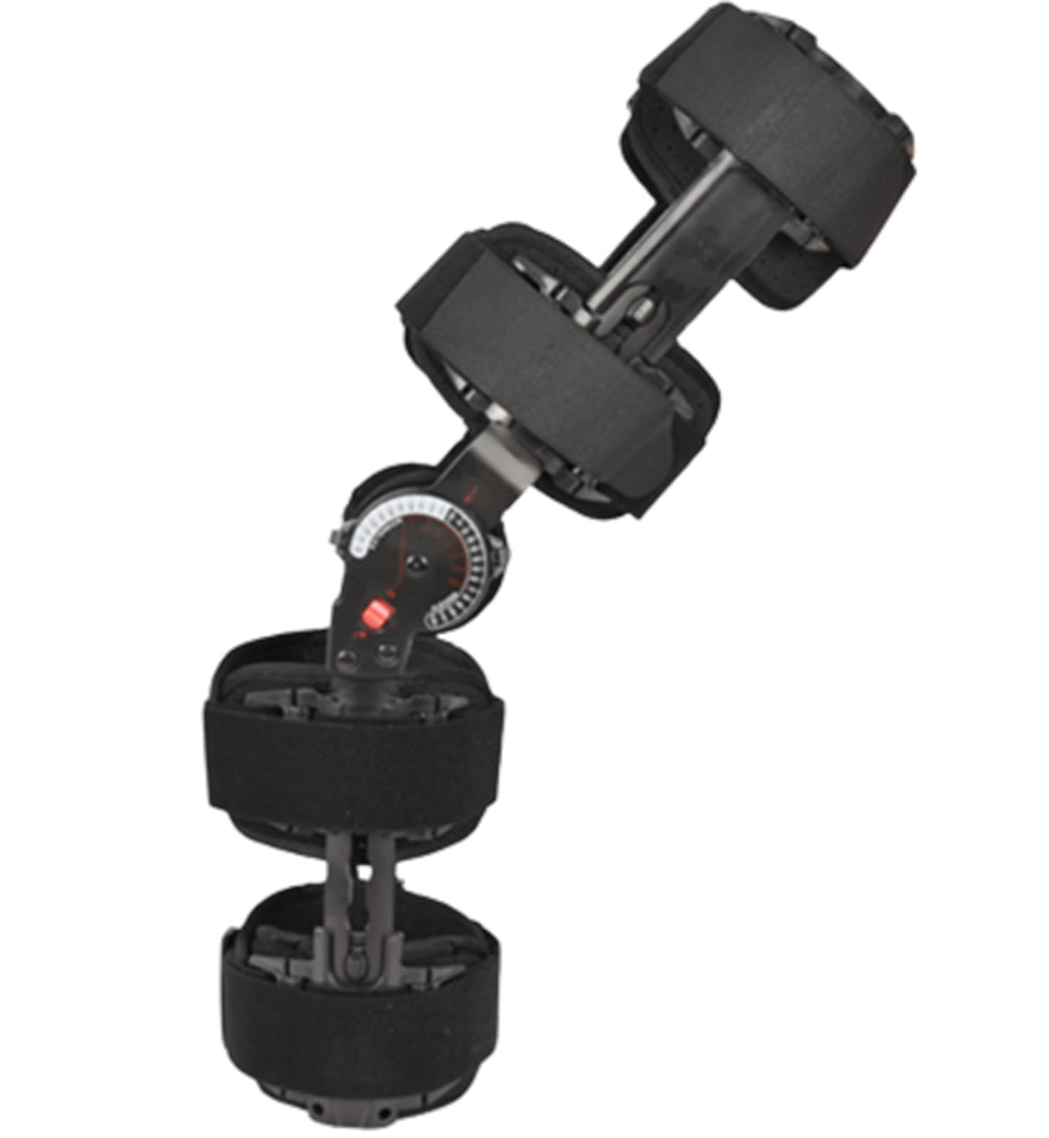 Rodillera ROM con Bisagras con Correa, Tirantes Ajustables para Piernas,Inmovilizador de Rodilla para Desgarro de Menisco,Artritis, Recuperación de Cirugía, Alivio del Dolor en Las Articulaciones