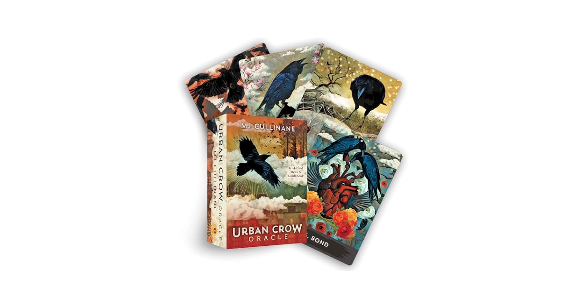 Urban Crow Oracle: A 54-Card Deck and Guidebook: Cullinane