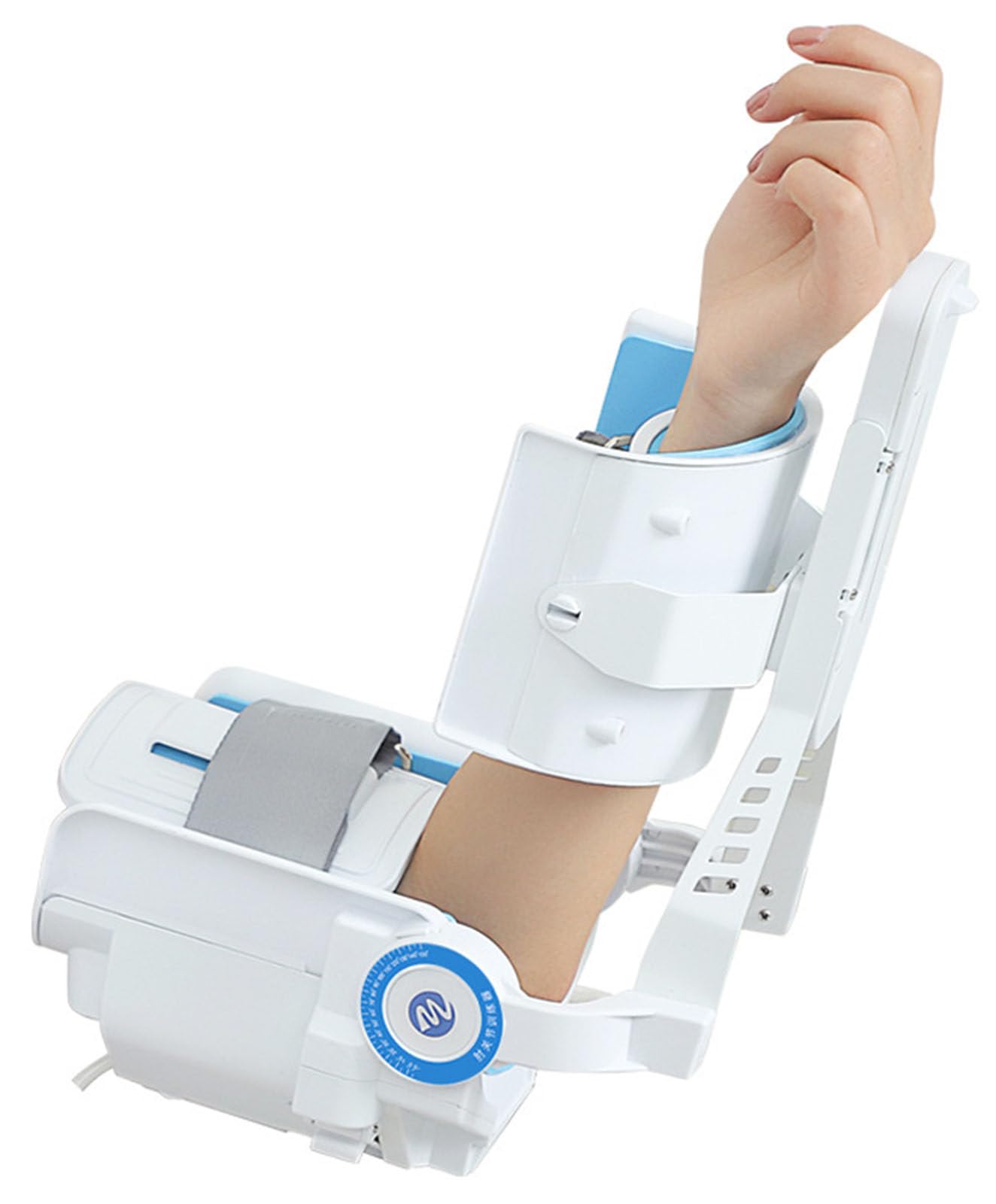 Oiyeknrd Elbow Brace Arm Exerciser, Elbow Rehabilitation Trainer,5~150°Full-Angle Exercise and Adjustable Speed with Remote, Arm Flexion and Extension Trainer