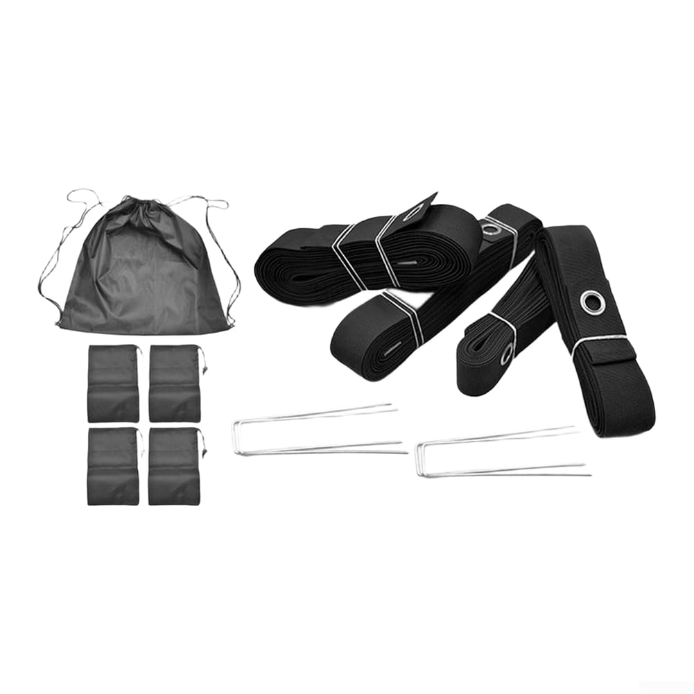 Beachvolleyball Begrenzungslinie 16m Nylon Robust | Dickes Nylongewebe, reißfest, für intensive Spiele, , lange im Freien