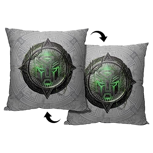 Northwest Transformers Pillow, 18" x 18", Autobot Shield by Northwest - Image 3