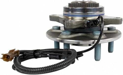 RAREELECTRICAL Buje de rodamiento de rueda delantera, derecha o delantera, izquierda compatible con Ford F-150 Raptor Crew Cab 2017 Lariat Extended