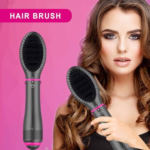 SevenPanda Hair Dryer Brush Blow Dry Hair Brush 4 in 1 Hair Styling Appliances Set with Hairdryer Brush, Hot Air Brush, Hair Diffuser, Hot Brush Suitable for All Hair Types, Ionic Care Frizz-Free - Image 4