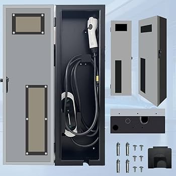 Amazon.co.jp: 電気自動車充電ケーブル収納ボックス 95*30*18.2