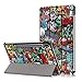Produktbild Ostop Schutzhülle für Samsung Galaxy Tab S7 Plus 12.4 2020 T970/T975 Hülle Ultra Dünn mit Trifold Ständer Leichte Schlank Schale Leder Hülle mit Smart Magnetisch Auto Schlaf/Wachen,Graffiti