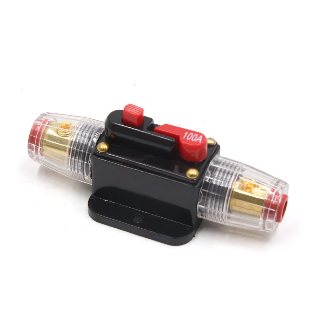 IEUMJNAT 100A Audio Stereo Amplifier AGU Style Circuit Breaker Fuse Holder for Auto Car