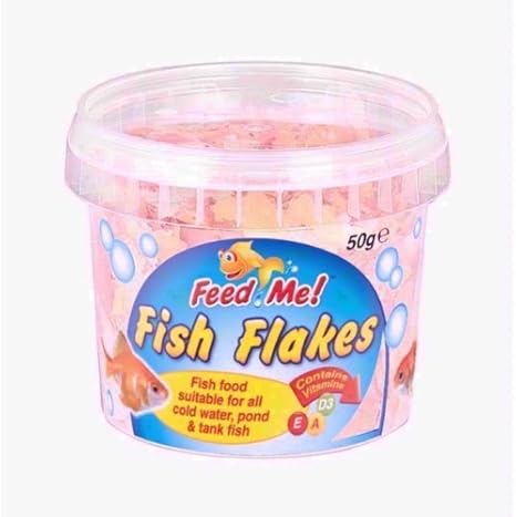 Image Feed Me Fish Flakes, Pond & Tank Fish Image Feed Me Fish Flakes, Pond & Tank Fish