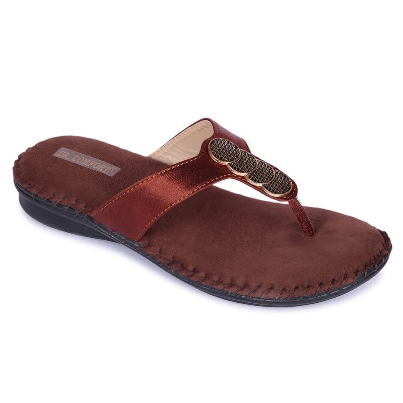Dr.Comfort Womens Pr-2418 BROWN Sandal - 4 UK (PR-2418) (B09SLTLKGJ) Amazon Price History, Amazon Price Tracker