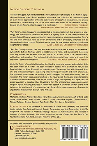 Essays on Ayn Rand's Atlas Shrugged