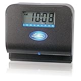 Lathem Tru-Align Thermal Print Time Clock, Automatic, Includes 25 E8 Time Cards, Gray (800P)