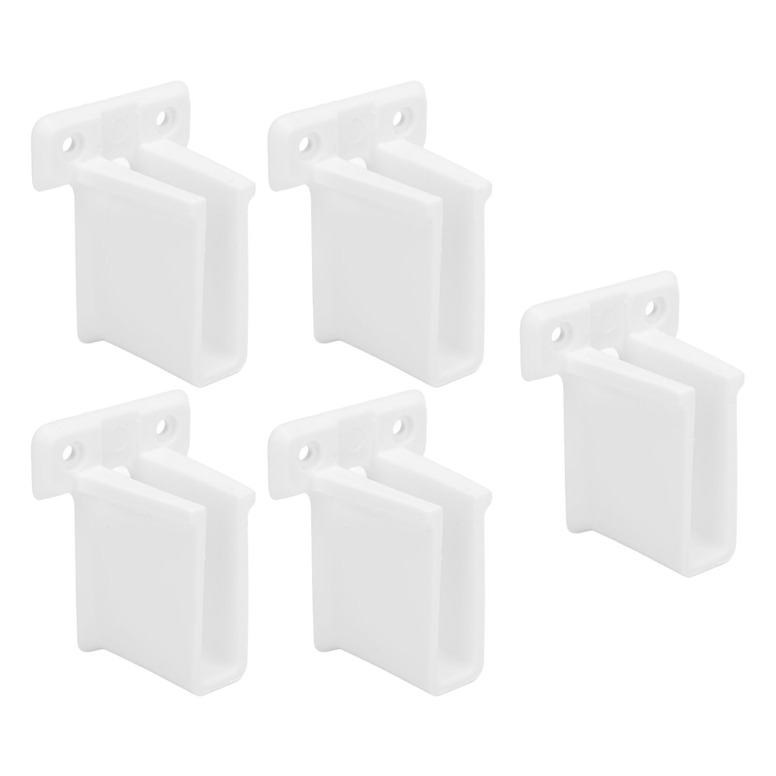 Soportes para estantes de alambre con diseño robusto de ABS duradero para gabinetes
