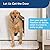PetSafe Freedom Aluminum Pet Door for Dogs Extra-Large, White, Tinted Vinyl Flap