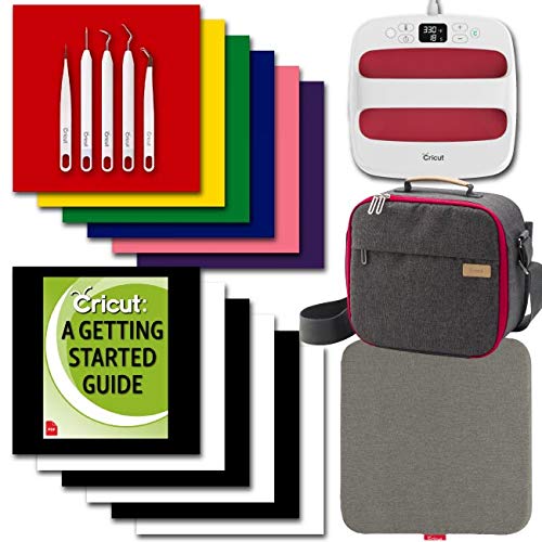 Cricut Easy Press 2 Bundle: Heat Press Machine and Mat, Everyday Iron-On Rolls