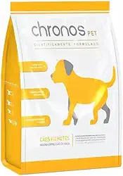 Chronos Ração Pet Super Premium Para Cães Filhotes De Raças Pequenas Sabor Frango 1Kg