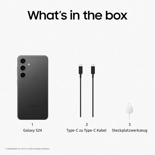 Samsung Galaxy S24 AI Smartphone, Android-Handy ohne Vertrag, 8 GB RAM, 128 GB Speicher, 50-MP-Kamera, Lange Akkulaufzeit, Onyx Black, 3 Jahre Herstellergarantie - 8
