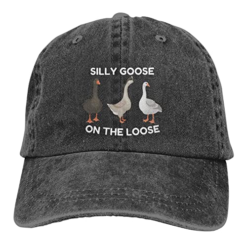 Image of Funny Silly Goose Hat Silly Goosee On The Loose Hat for Women Dad Hats Funny Hats