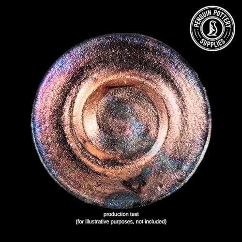 Penguin Pottery Glazes - Raku Series - Rainbow - Low Fire Raku (16 fl oz | 473 ml)