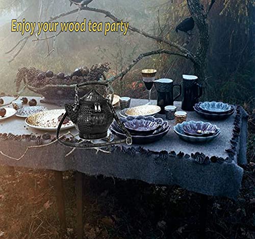 Gothic Purse, Creative Teapot Owl Shaped Crossbody Handbag Novelty Witchy Gift Top-handle Funky Tote Women's Shoulder… - Image 7