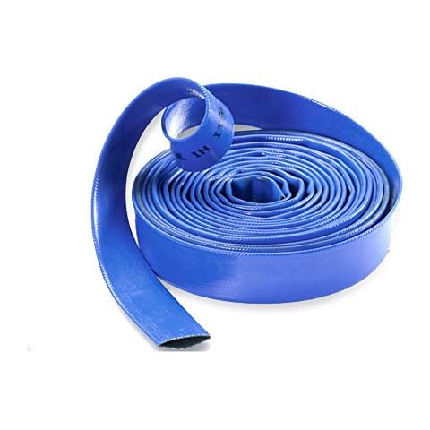 32mm ID Blue 10 Metre Length PVC Layflat Hose - AutoSiliconeHoses Cover