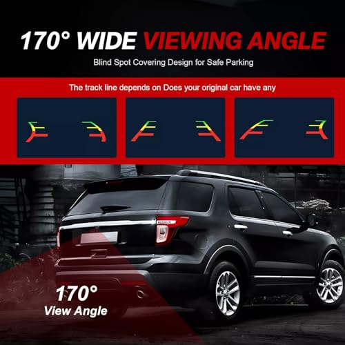 Image of Rear View Backup Parking Camera for 2016-2019 Ford Explorer 2.3L 2.5L F2GT-19G490-CC