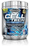 Creatine + BCAA Post Workout Electrolyte Powder | MuscleTech Cell-Tech Hyperbuild | Post-Workout Recovery Drink with Creatine Monohydrate + BCAAs Amino Acids | Blue Raspberry Blast (30 Servings)