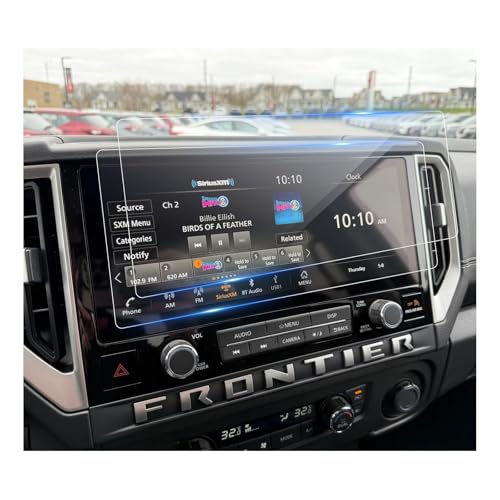 (2-Pack) BSTW for 2026 Nissan Frontier Screen Protector for 2025 2026 Frontier Pro-4X/Pro-X/SL/SV 12.3" Display for Frontier Truck Accessories Tempered Glass Protective Film (Frontier 12.3-In HD 2PCS) by BSTW - Used condition - US$26.97