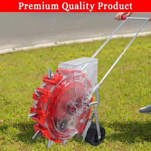 Image of OEM Agriculture 12 Big Teeth Seeder 12T | Manual Operated Seeding Machine for Various Seeds | Seed Spreader | Professional Quality Adjustable Dibbler | Seed Spreader