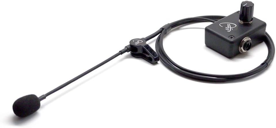 The Feather Native American Flute Microphone System with Flexible Micro-Gooseneck