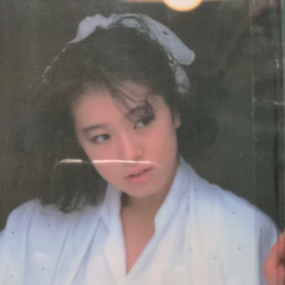 中森明菜下敷き 昭和レトロ 当時物 中森明菜 下敷き/文房具 アイドル 80年代