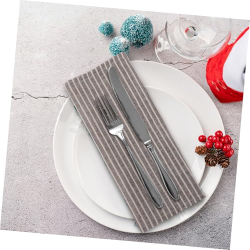 Servilletas de tela reutilizables de 30x40 cm para decoración de mesa y banquetes 5