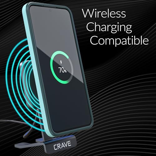Image of Crave Compatible with Samsung Galaxy S25 FE Case, Shockproof Protection Dual Layer Case for Samsung Galaxy S25 FE (6.7 inch) - Aqua