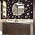 Fvlow Moody Dark Floral Peel and Stick Wallpaper Waterproof Contact Paper, Self Adhesive Vinyl for Living Room Bedroom Bathroom, Removable Wall Covering Furniture Decor, 17.4" x 394" Goth Black Maroon