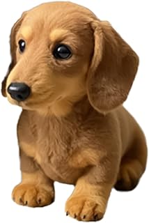 Comprar Los Dachshund - sanación emocional carta | Peluche realista salchics | Perro salchichas peluche realista aliviar el estrés | Muñeco peluches perro salchichas decoración para acurrucarse sin parar