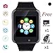 Beaulyn Smart Watch,Bluetooth Touch Screen Watch Phone for Android iPhone Pedometer Smartwatch Sport Wrist Watch Compatible Samsung iOS Men Women Kids ...