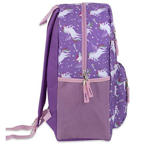 Trail maker 17” Kids Character School Backpacks Plush for Girls with Side Pockets, Padded Straps - Image 5