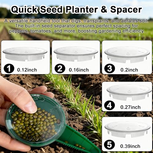 Set de 12 Herramientas para Plantar Semillas Manual miniatura 5