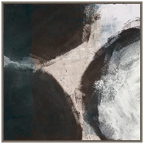 Amanti Art Framed Canvas Wall Art 30x30 Newgrange by Wild Apple Portfolio, Framed Wall Art Canvas, Abstract Artwork, Country Rustic Decor, Large Poster Painting for Living Room, Bedroom, Bathroom,