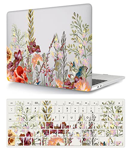 Coque MacBook Air 13 Pouces Fleur Évite les Rayures sur Modèle A1466 A1369