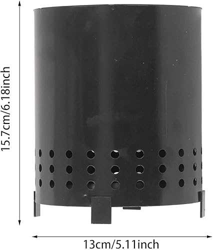 Miniatura 6 de Pozo de fuego de mesa, hoguera para exterior, hoguera portátil de hierro sin humo con soporte, hoguera de leña al aire libre para campamento, patio,