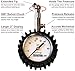 TireTek Medidor de presión de neumáticos 0-60 PSI – Medidor de neumáticos...
