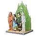 Enesco The Wizard of Oz Collection by Jim Shore Dorothy and Friends in The Emerald City Scene Lit Figurine- Stone Resin Hand Crafted Collectible Figurines with Lights Home Decor Statue, 9.06 Inch